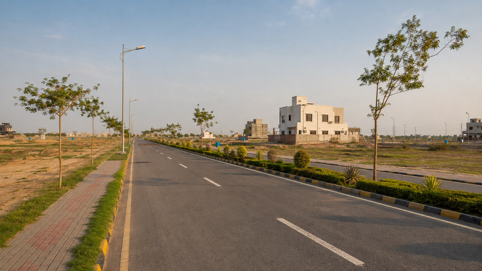 Illustrative emerging plotted community representing Bahria Orchard Lahore Phase 3