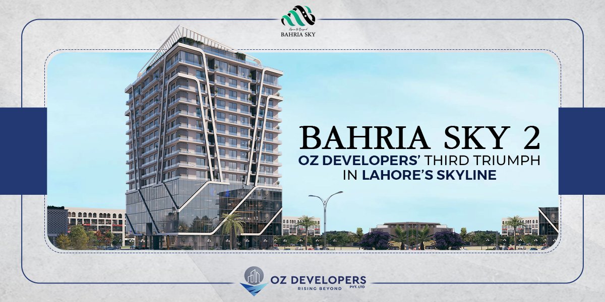 Bahria Sky 2 project elevation