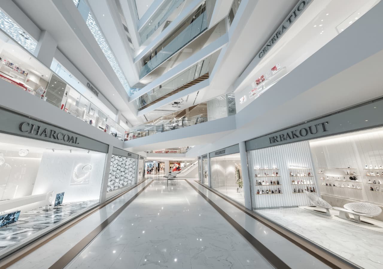 Emirates Mall proposed commercial interior