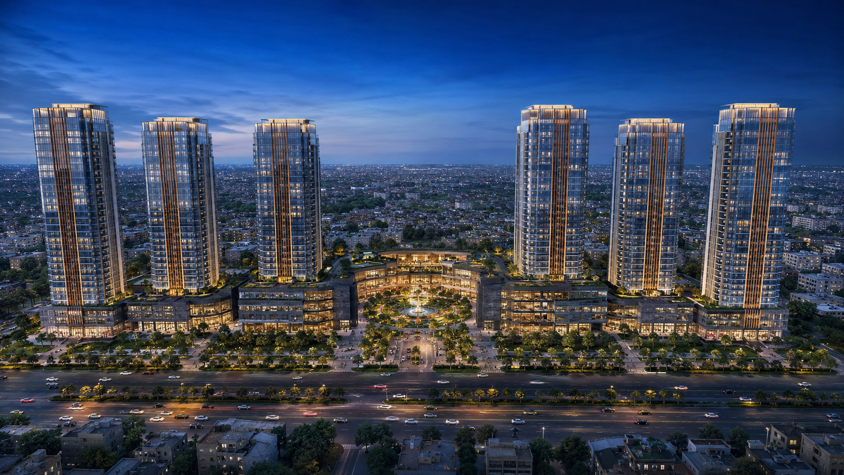Lahore Sky project elevation