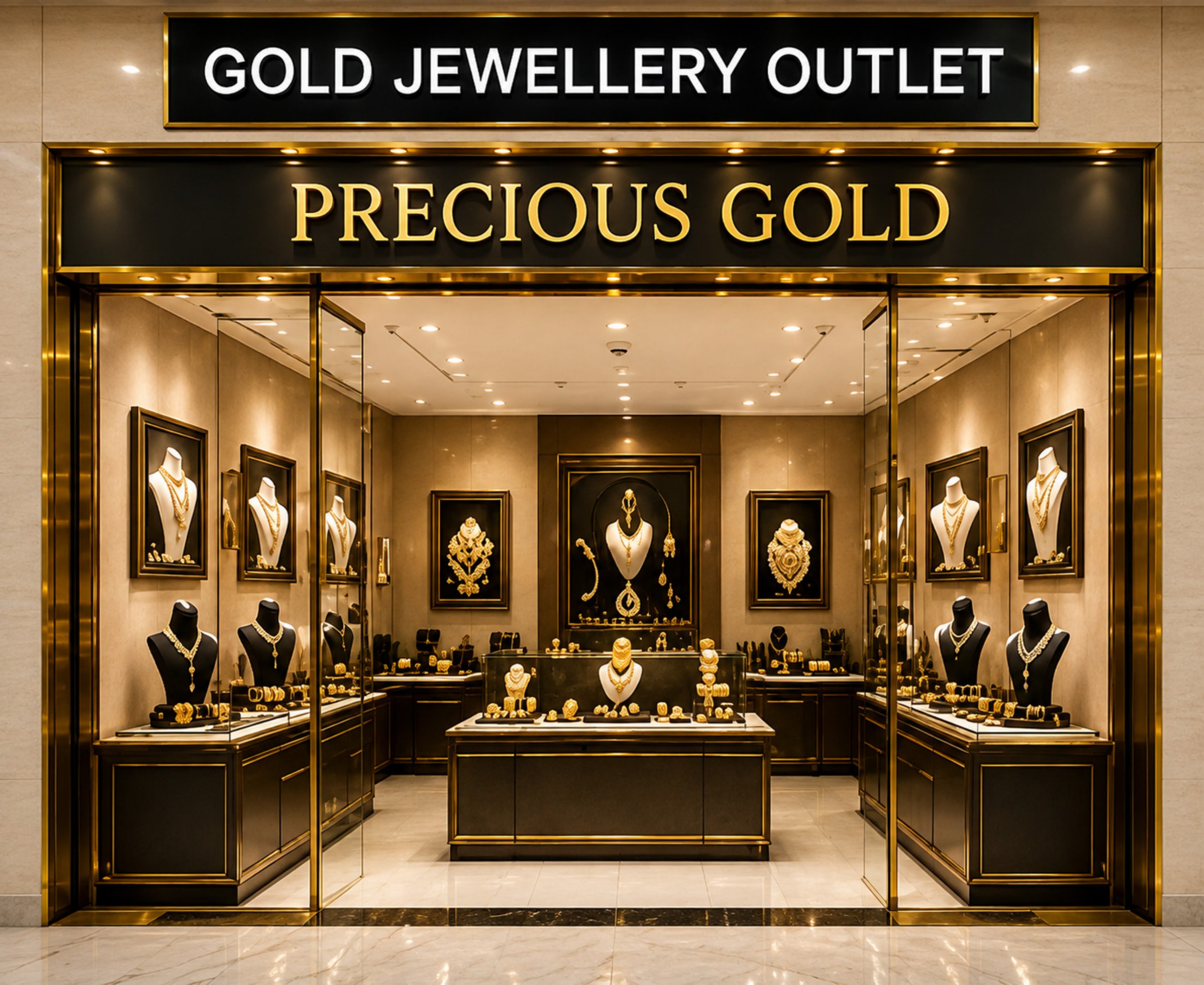 Kuwait Mall Bahria Town Lahore 4th floor gold & cosmetics gold outlet from supplied brochure