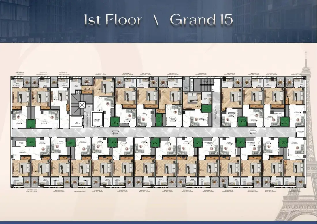 Grand 15 apartments supplied brochure 28 — Bahria Town Lahore