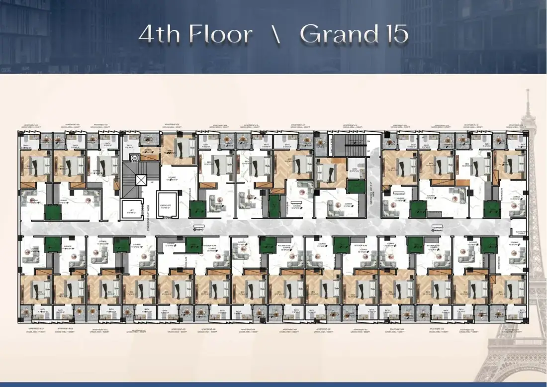 Grand 15 apartments supplied brochure 31 — Bahria Town Lahore