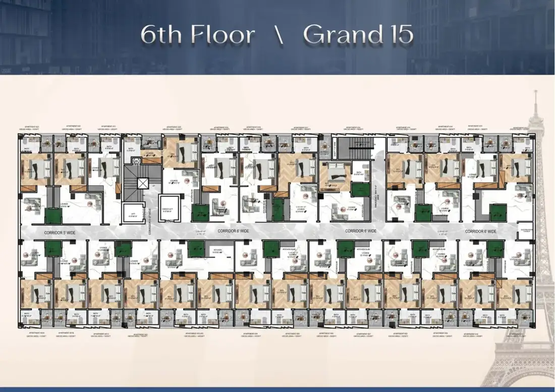 Grand 15 apartments supplied brochure 34 — Bahria Town Lahore
