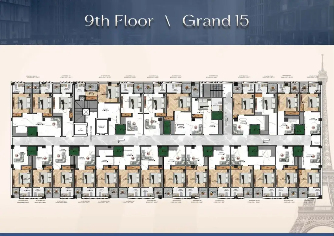 Grand 15 apartments supplied brochure 37 — Bahria Town Lahore