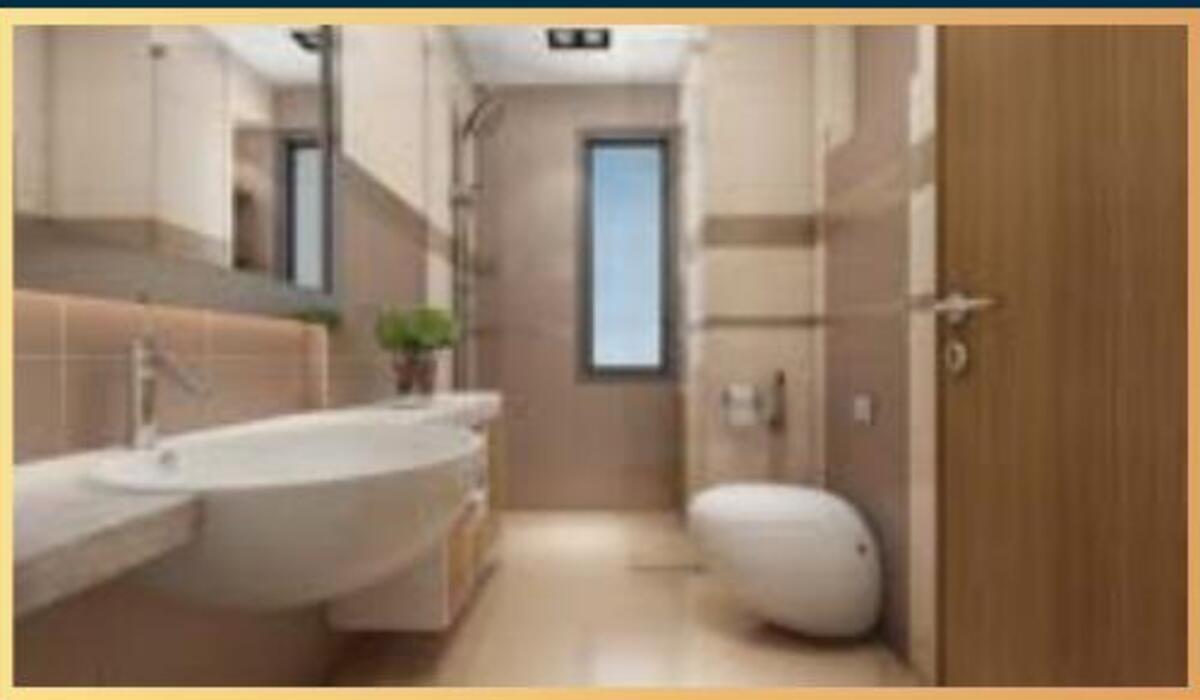 Times Square apartment bathroom
