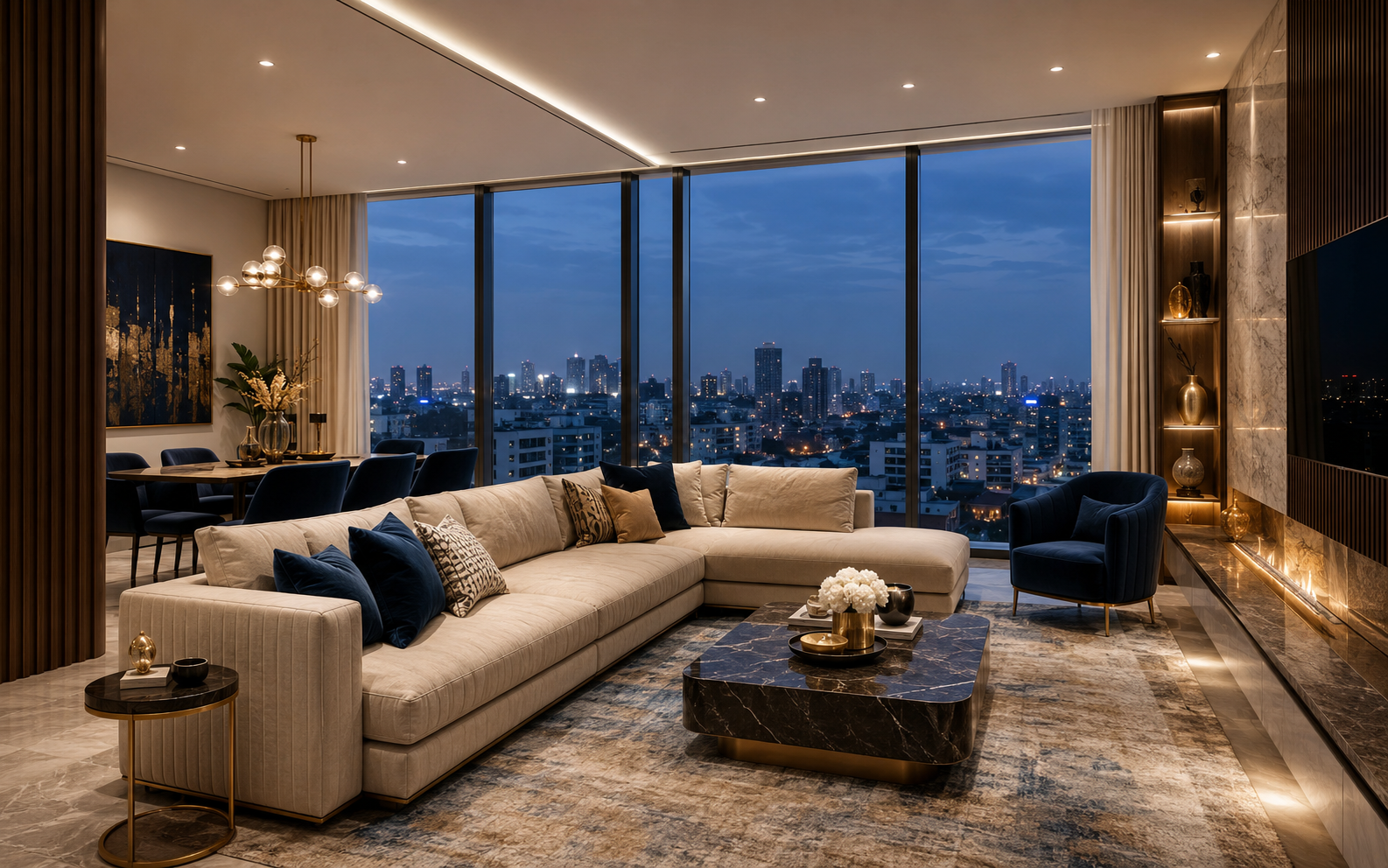 FPN conceptual HD apartment interior for Times Square Mall and Residencia