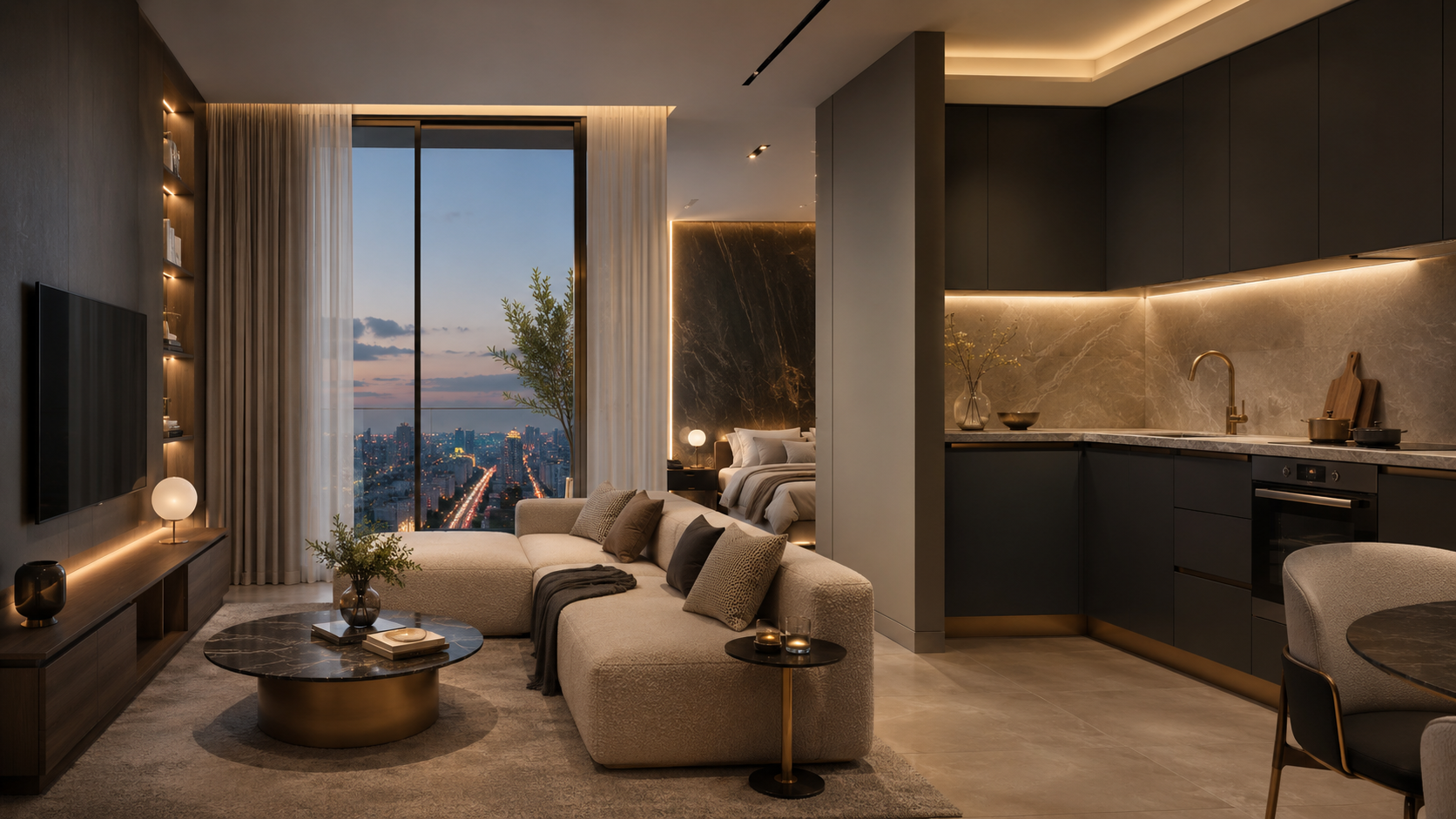 Reymaar Downtown II apartment interior concept